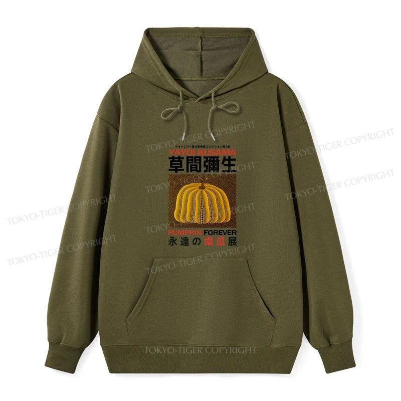 Tokyo-Tiger Forever Pumpkin Exhibition Japanese Classic Hoodie