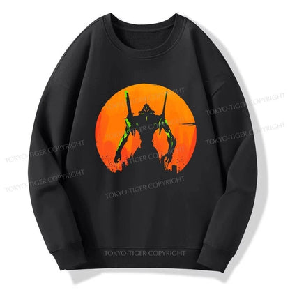 Tokyo-Tiger Robot Warrior Vintage Sweatshirt