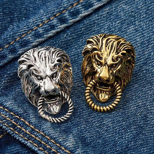 Tokyo-Tiger Lion Vintage Japanese Pin