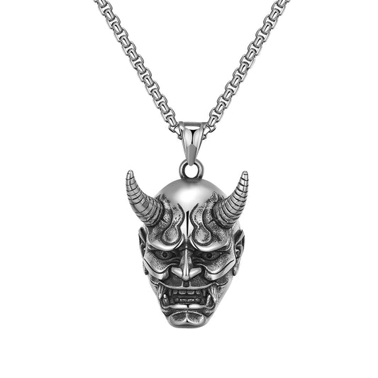 Tokyo-Tiger Demon Ghost Prajna Mask Necklace