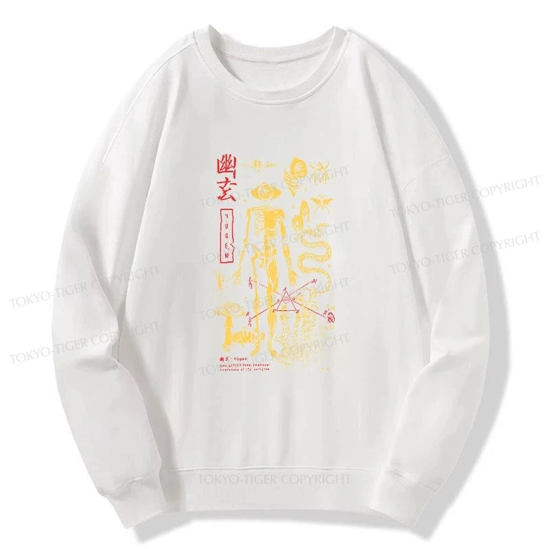 Tokyo-Tiger Spooky Ghost Japanese Sweatshirt