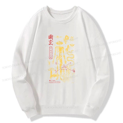 Tokyo-Tiger Spooky Ghost Japanese Sweatshirt