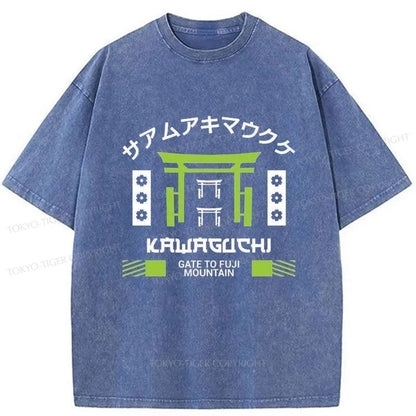 Tokyo-Tiger Kawaguchi Japanese Washed T-Shirt