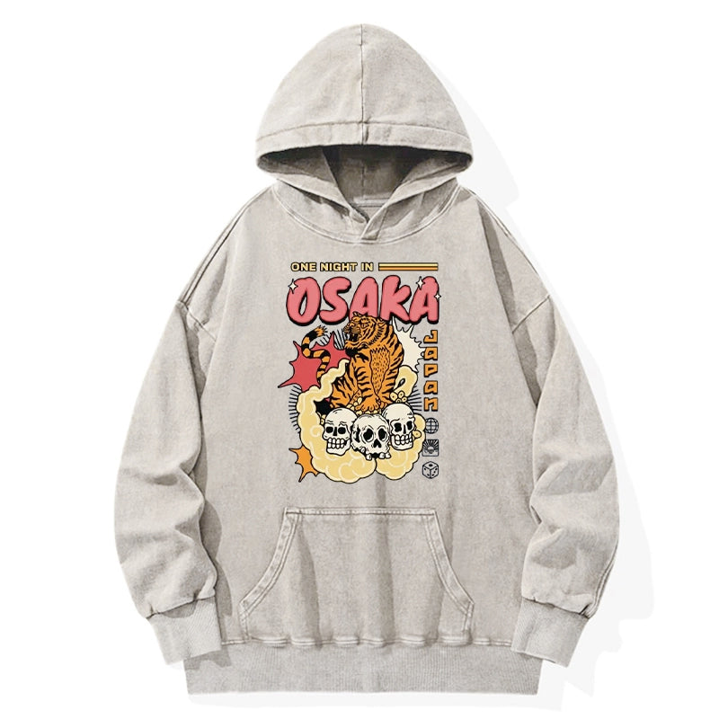 Tokyo-Tiger Osaka Tiger Washed Hoodie