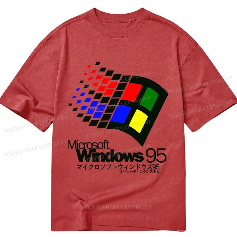 Tokyo-Tiger Windows 95 Logo Classic T-Shirt