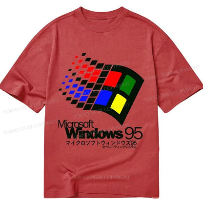 Tokyo-Tiger Windows 95 Logo Classic T-Shirt