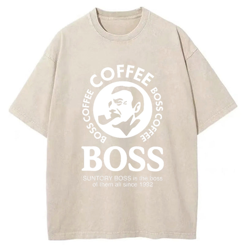 Tokyo-Tiger Boss Is The Boss Of Them All Washed T-Shirt