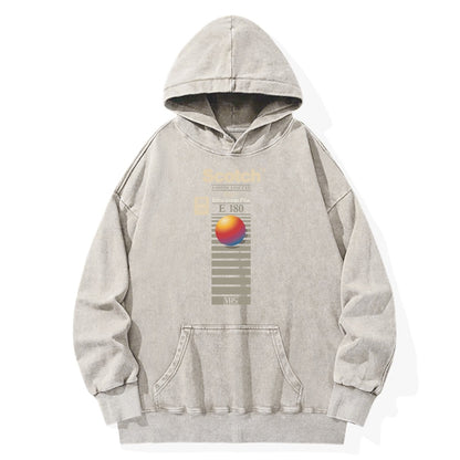 Tokyo-Tiger VHS Scotch E180 Washed Hoodie