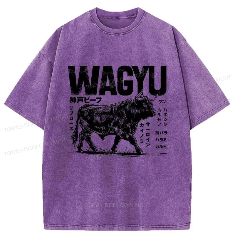 Tokyo-Tiger Kobe Wagyu Washed T-Shirt