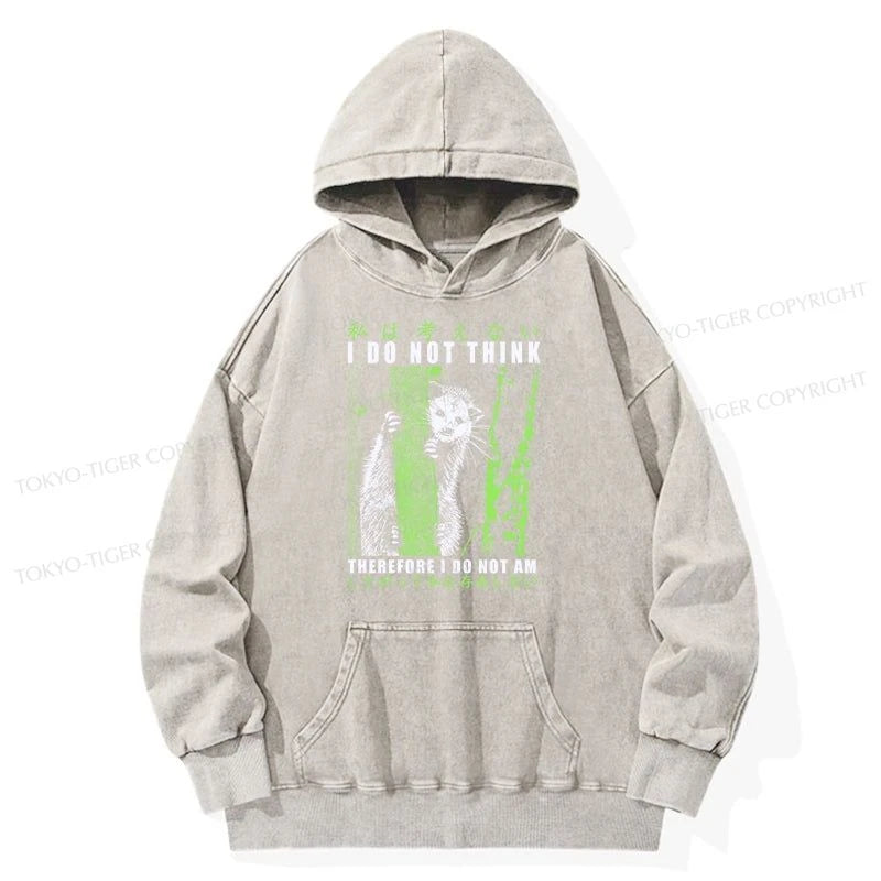 Tokyo-Tiger Stupid Possum Japan Washed Hoodie