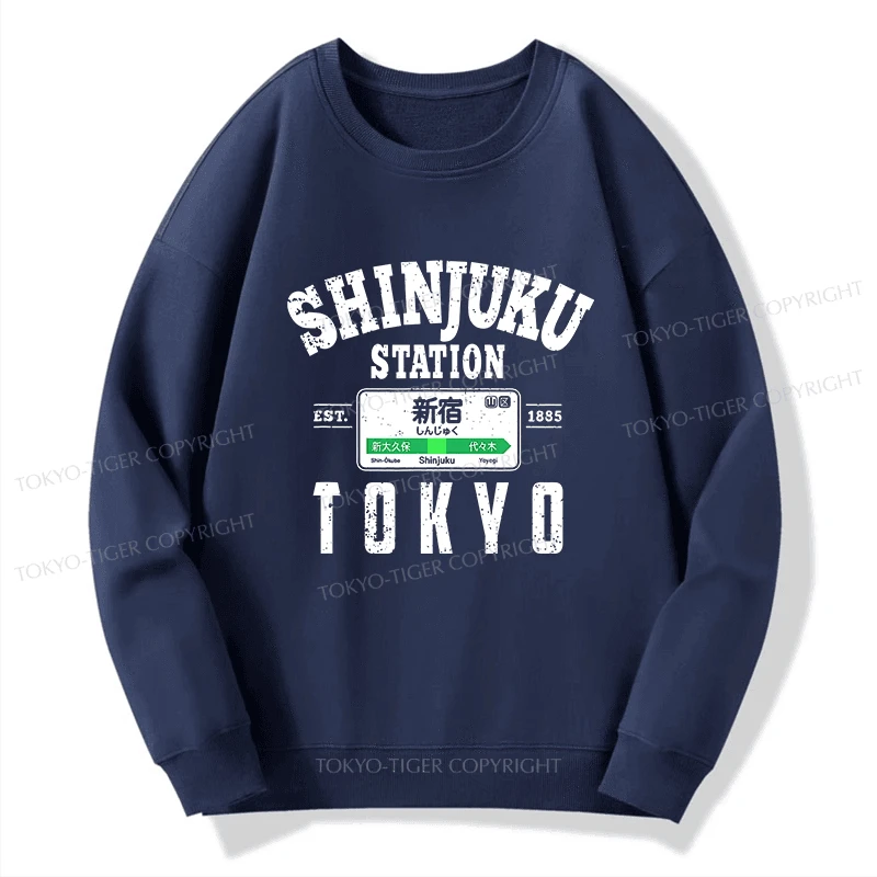 Tokyo-Tiger Shinjuku Station Yamanote Line Sweatshirt