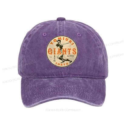 Tokyo-Tiger Yomiuri Giants Shigeru Nagashima Washed Cap