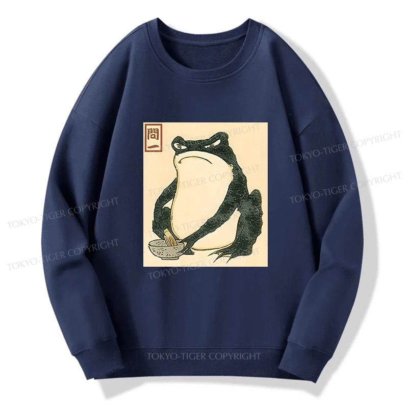 Tokyo-Tiger Matsumoto Hoji Japanese Frog Sweatshirt