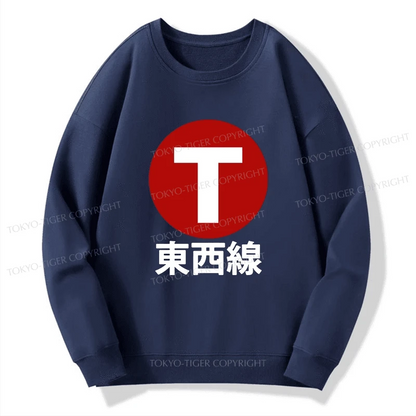 Tokyo-Tiger Tozai Line Kyoto Sweatshirt