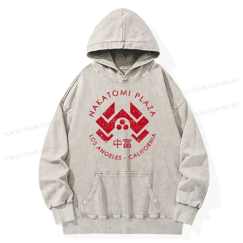 Tokyo-Tiger Nakatomi Plaza Washed Hoodie