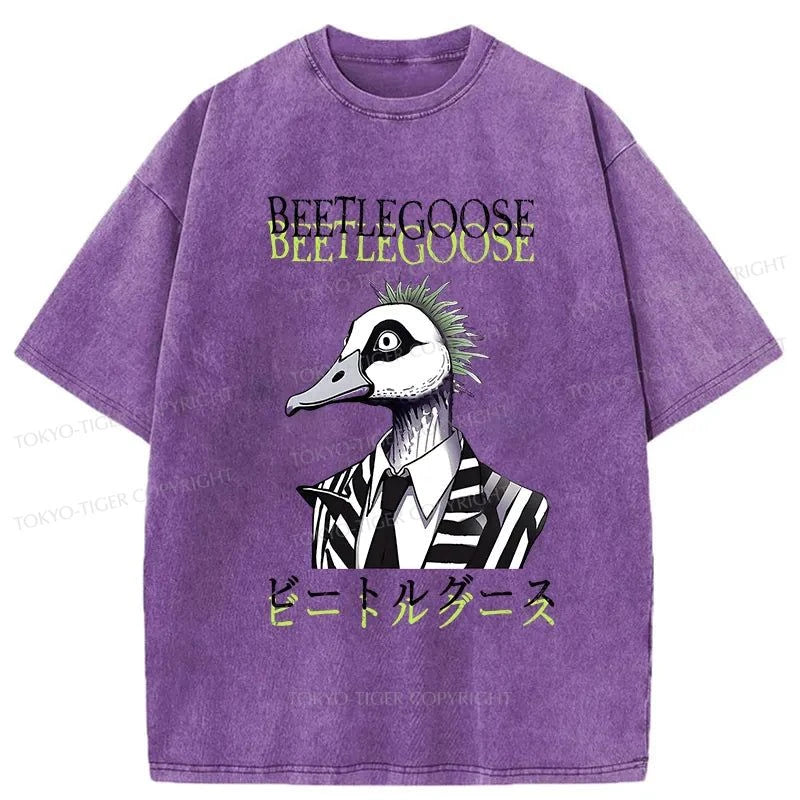 Tokyo-Tiger Beetle Goose Japan Washed T-Shirt