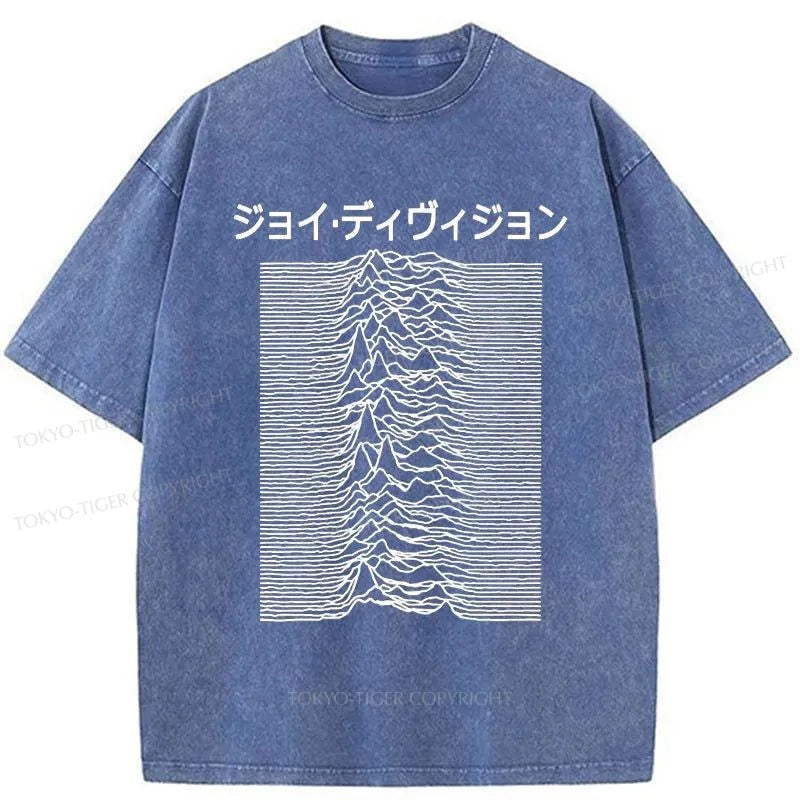 Tokyo-Tiger Pleasures Division Japan Ladies Washed T-Shirt