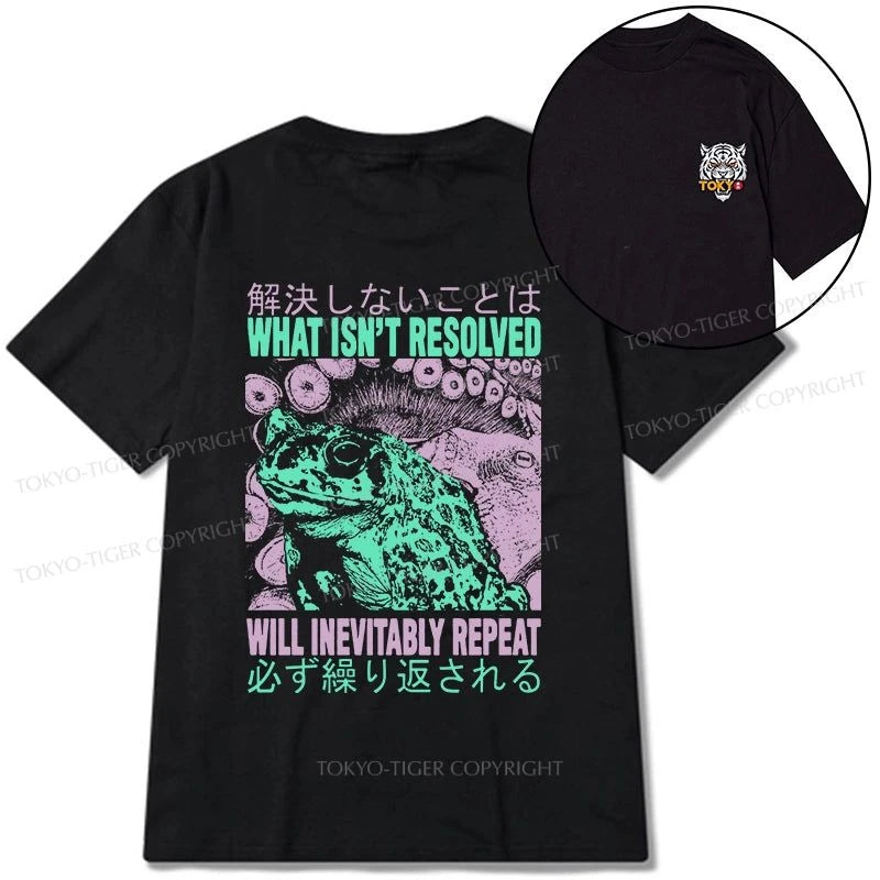 Tokyo-Tiger What Ist Resolved Forg Front Back Classic T-Shirt