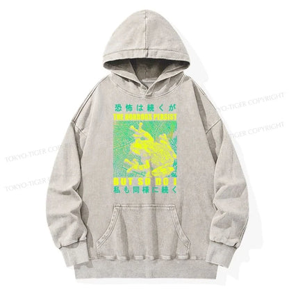 Tokyo-Tiger The Horrors Persist Forg Washed Hoodie