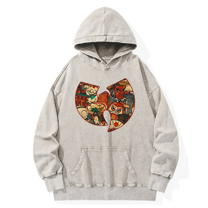 Tokyo-Tiger Wutang Clan Japanese Washed Hoodie