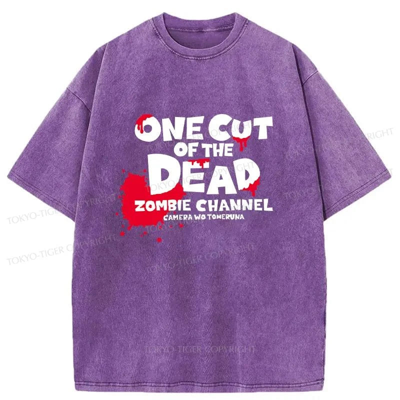 Tokyo-Tiger One Cut Of The Dead Washed T-Shirt