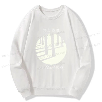 Tokyo-Tiger Norwegian Wood By Haruki Murakami Sweatshirt