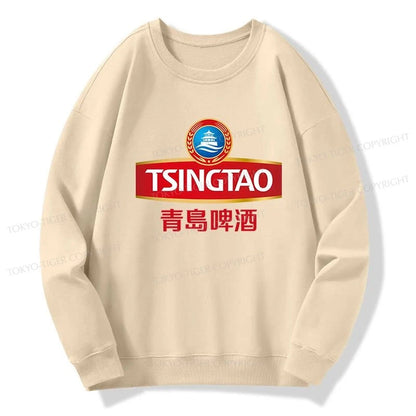 Tokyo-Tiger Qingdao Beer Logo Sweatshirt