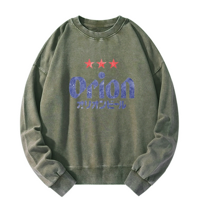 Tokyo-Tiger Orion Breweries Washed Sweatshirt