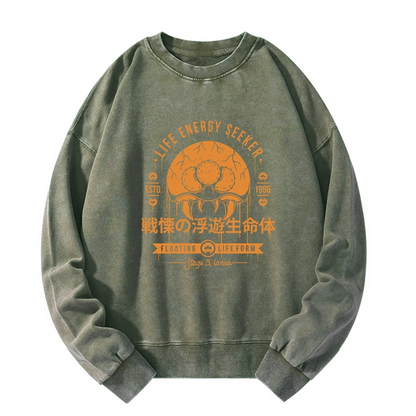 Tokyo-Tiger The Dangerous Larva Washed Sweatshirt