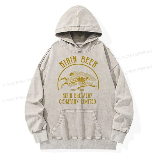 Tokyo-Tiger Kirin Beer Company Washed Hoodie