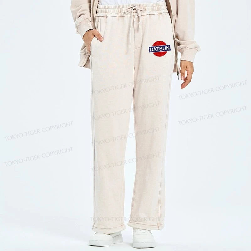 Tokyo-Tiger Datsun Vintage Car Washed Sweatpants