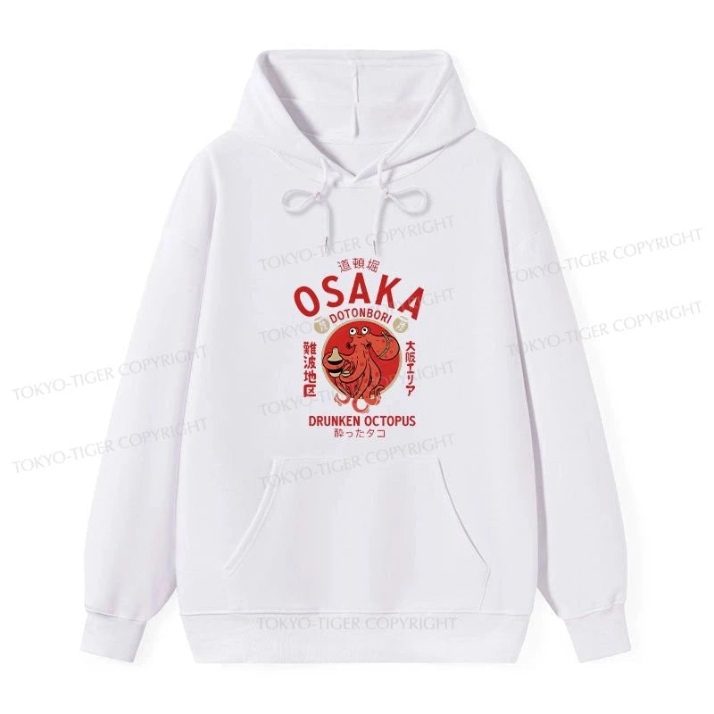 Tokyo-Tiger Drunken Octopus Japan Classic Hoodie