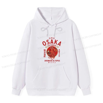 Tokyo-Tiger Drunken Octopus Japan Classic Hoodie