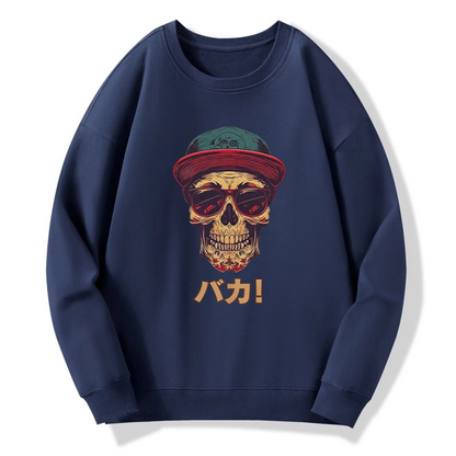 Tokyo-Tiger Fashion Skull Japanese Sweatshirt