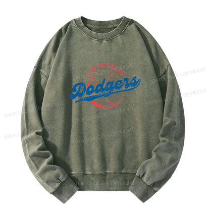 Tokyo-Tiger Ohtani 17-Retro-Dodgers Washed Sweatshirt