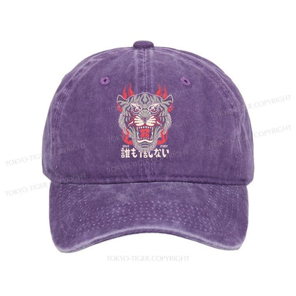 Tokyo-Tiger Retro Tiger Japanese Washed Cap