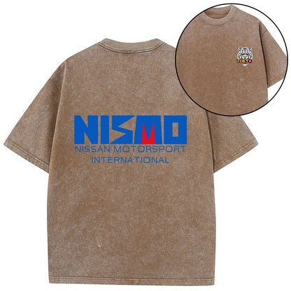 Tokyo-Tiger Nismo Japanese Front Back Washed T-Shirt