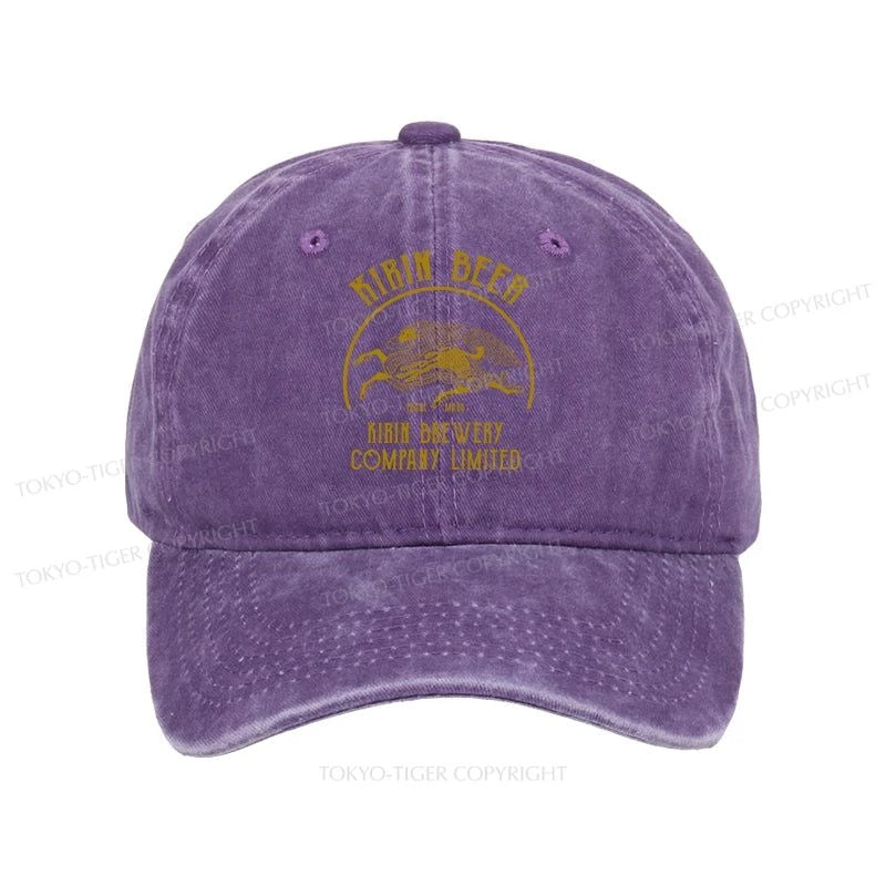 Tokyo-Tiger  Kirin Beer Company Washed Cap