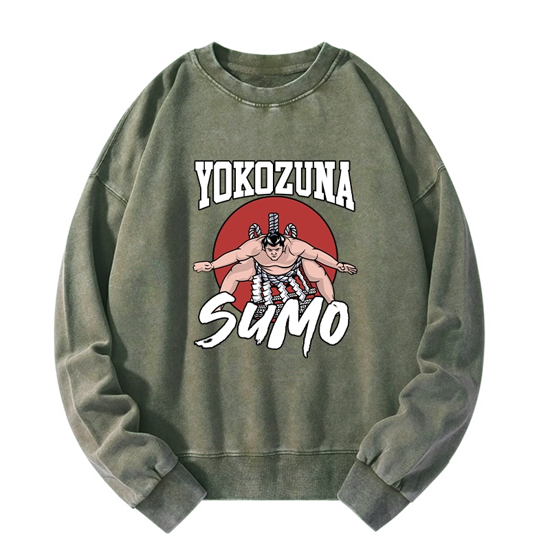 Tokyo-Tiger Yokozuna Sumo Washed Sweatshirt