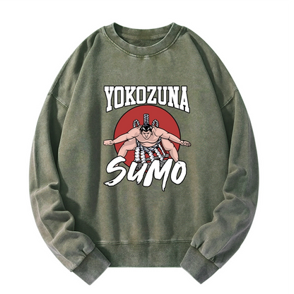 Tokyo-Tiger Yokozuna Sumo Washed Sweatshirt