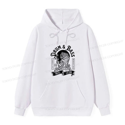 Tokyo-Tiger Drum & Bass Tiger Classic Hoodie