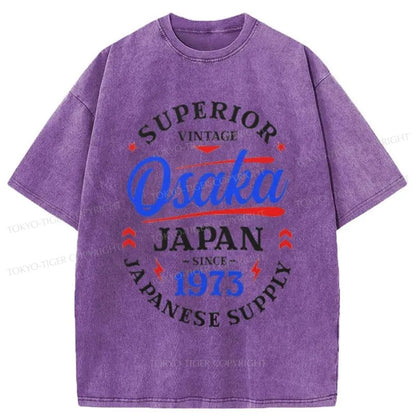 Tokyo-Tiger Superior Japanese Supply Washed T-Shirt