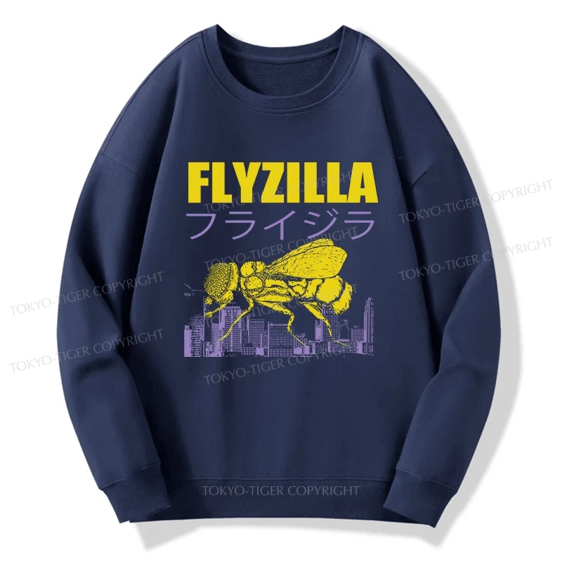 Tokyo-Tiger Giant Fly Japanese Sweatshirt