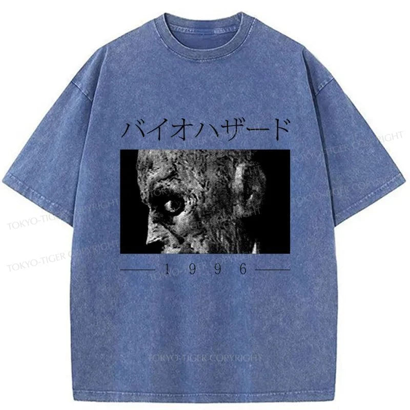 Tokyo-Tiger 1996 Biochemical Crisis Japanese Washed T-Shirt