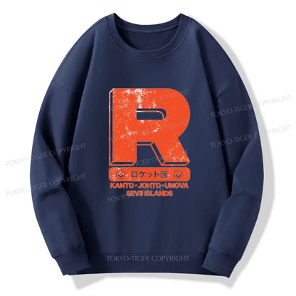 Tokyo-Tiger Team Rocket Japanese Sweatshirt