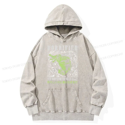 Tokyo-Tiger Silly Frog Japanese Washed Hoodie