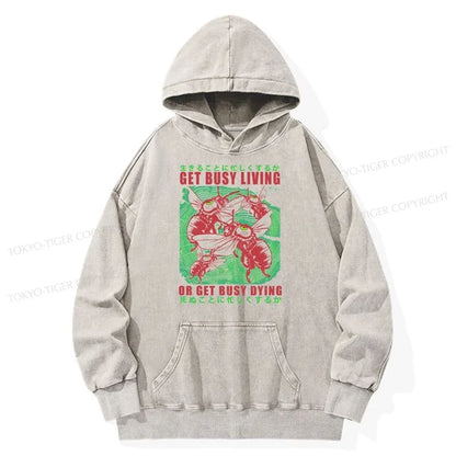 Tokyo-Tiger Busy Bee Japanese Washed Hoodie