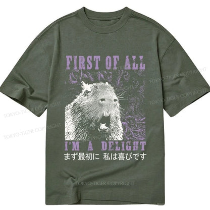 Tokyo-Tiger First Of All I'm A Delight Classic T-Shirt