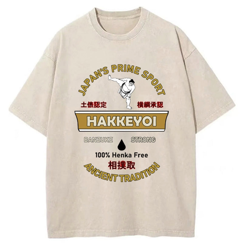 Tokyo-Tiger Sumo Japan Sports Washed T-Shirt