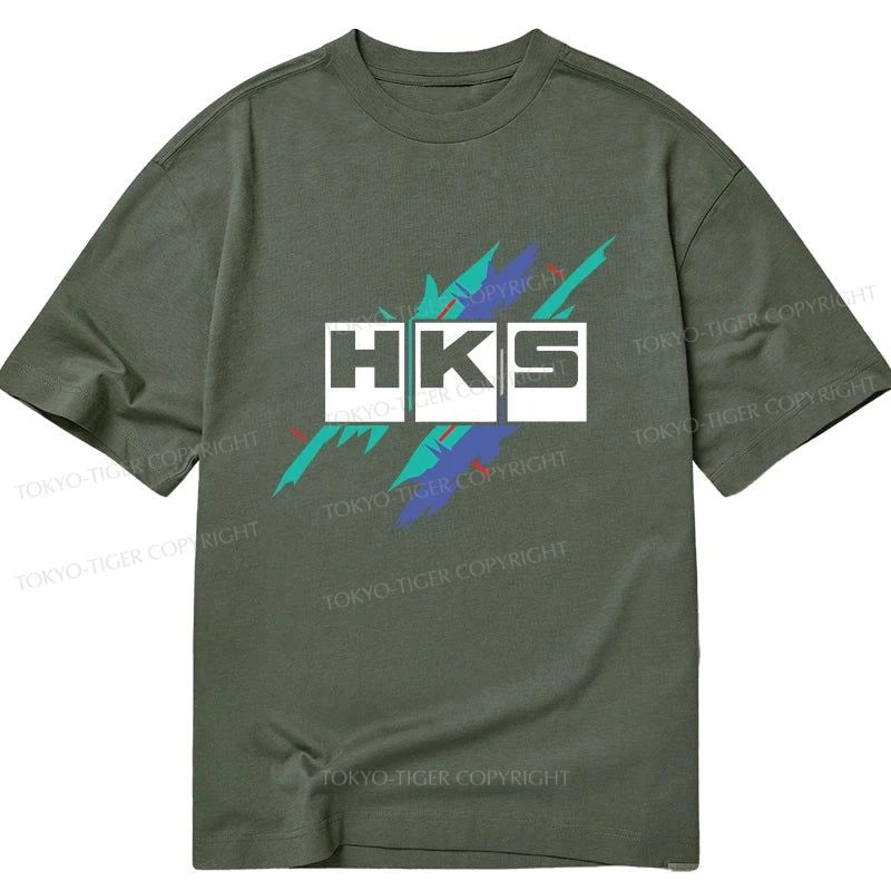 Tokyo-Tiger HKS Drifting Drag JDM Classic T-Shirt